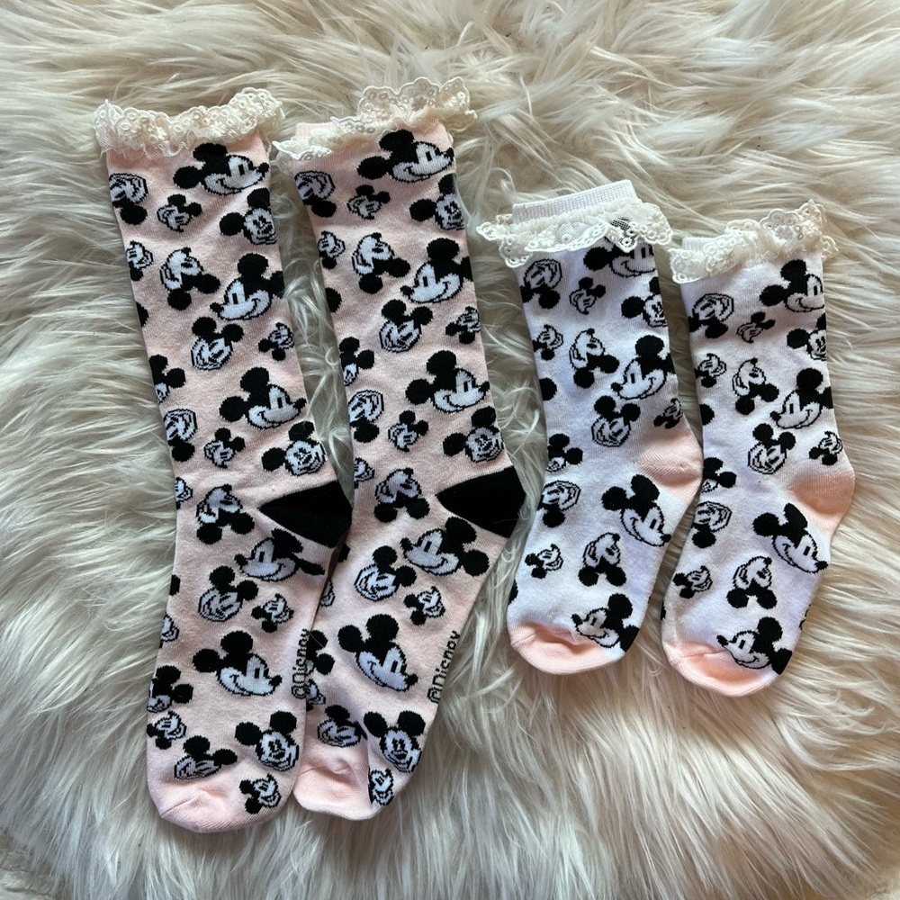 Mommy and Child Disney matching Socks
